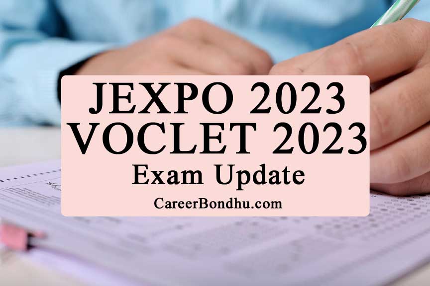 jexpo & voclet exam 2023 update